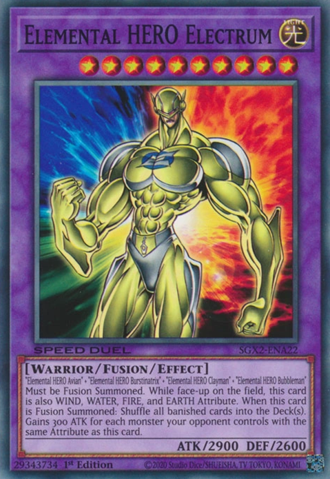 E-Hero Electrum